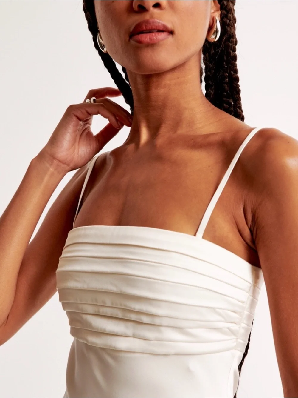 NEW Abercrombie & Fitch The A&F Emerson Strapless Slim Maxi Dress